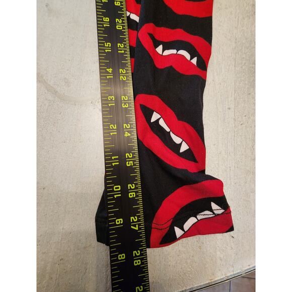 Joe Boxer Leggings SZ Medium Vampire Halloween Spooky - Picture 6 of 6